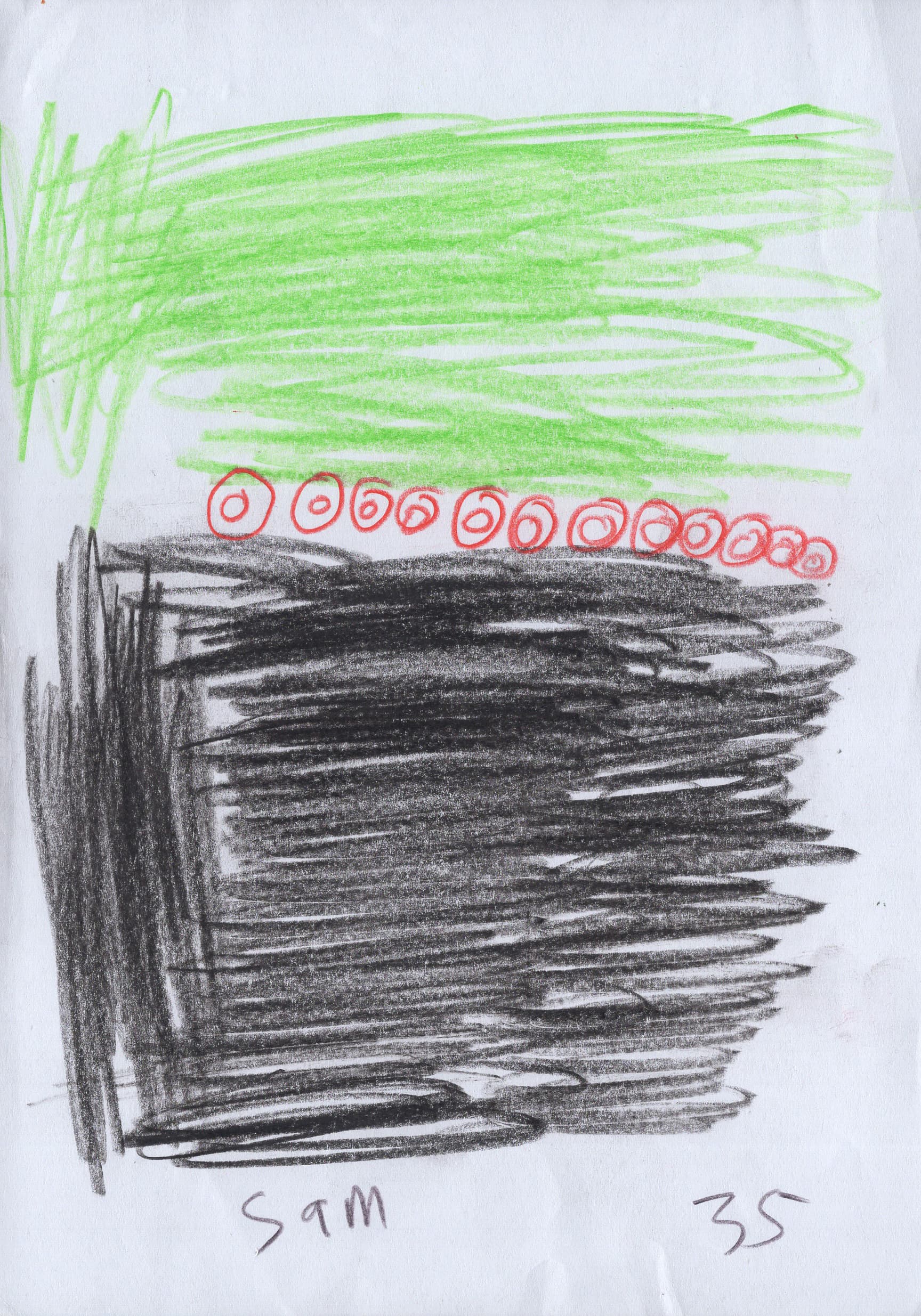 石礦場中寧靜的一天